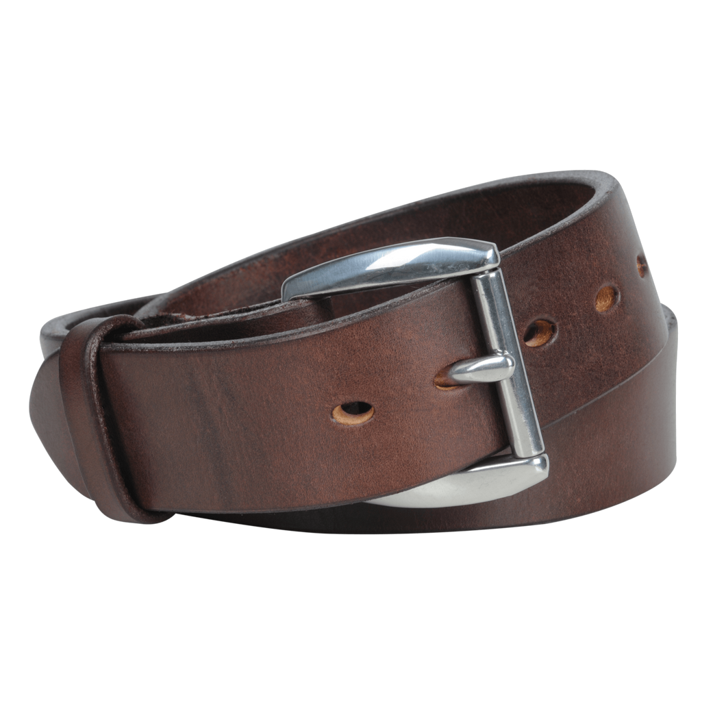 Leather belt