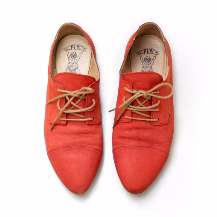 Red oxfords